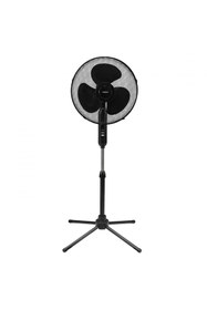 Resim Everest FAN10 EcoWind Siyah 16 Maks 45W 3 Kademe 1100RPM Metal Yıldız Ayak 3 Bıçaklı Vantilatör/ Per 