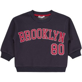 Resim Civil Boys Brooklyn 80 Baskılı Biyeli 2-5 Yaş Eşofman Takımı - Gri - Antrasit / 2-3 Yaş 