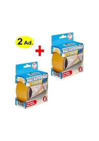 Resim 2 Adet - Halı Kaydırmaz Bant, Halı Kilim Sabitleme Ve Yapıştırma Bandı, En: 50 Mm, Boy: 5 Metre 