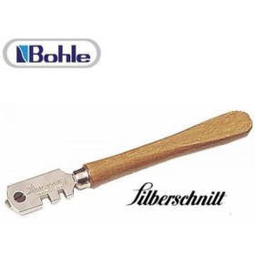 Resim Bohle Silberschnitt Ahşap Saplı Cam Kesme Elması 