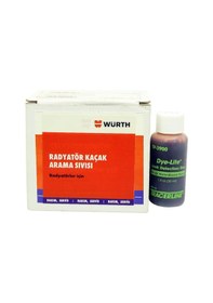 Resim Würth Radyatör Kaçak Arama Sıvısı 30 ML Kaçak Tespit Etme Sıvıs 