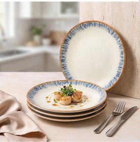 Resim Güral Enternasyonel Tide 4lü Servis Tabağı 25 Cm 64311 Diğer 