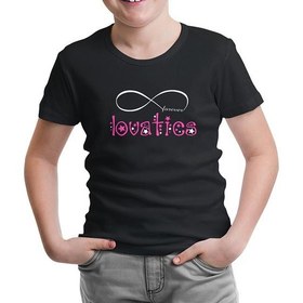 Resim Lordd T-Shirt Lorddd T-Shirt Demi Lovato - Lovatics Siyah Çocuk Tshirt 