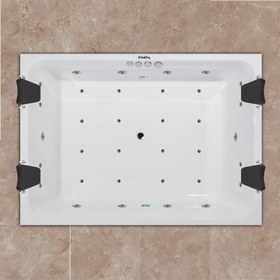 Resim Optimum | Jakuzi | Düz - 180x220 / Beyaz / 4 Kişilik 