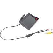 Resim Vkemall 4.3 İnç Tft Lcd Araba Görüntüleyici, Su Geçirmez, Güneş Koruyuculu, 2 Yönlü Video Girişi, Araba/suv/kamyonet Uyumlu 