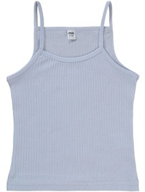 Resim Civil Girls Ribana Çizgili 2-10 Yaş 2'li Atlet Set - Beyaz - Beyaz-Lila / 2-3 Yaş 