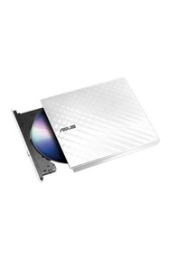 Resim ASUS Sdrw-08D2S-U Lıte 8X Harici Dvdrw Slim, Beyaz Dvd Yazıcı Writer 