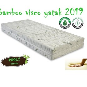 Resim 70 x 110 Pooly Ortopedik Visco Yatak Ortopedik Bamboo Bebek Yatağı 