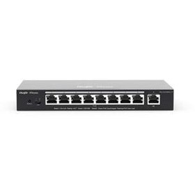 Resim Ruıjıe Reyee Rg-Es209Gc-P 8 Port Gigabit + 1 Port Gigabit Uplınk Cloud Yonetılebılır 120W Poe Swıtch 