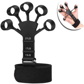 Resim El Ve Bilek Geliştirici Kavrama Güçlendirici Damar Belirginleştirici Parmak Egzersiz Aleti Gripster 