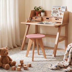 Resim Woody Çocuk Taburesi - Sarı 