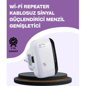 Resim MiraLive 300 Mbps Kablosuz Wifi Menzil Genişletici - Repeater & Ap Modu 
