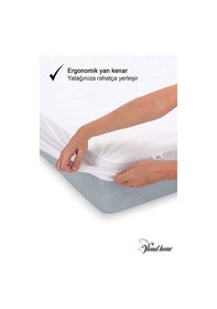 Resim Vionel Home Pamuklu Sıvı Geçirmez Bebek Ve Çocuk Yatak Koruyucu Alez Beyaz 