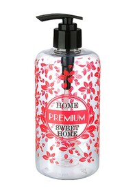 Resim Şeffaf Sıvı Sabunluk Yuvarlak Plastik Pompalı 500 Ml Çok Renkli 