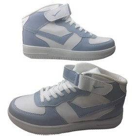 Resim Lafonten Unısex Beyaz Mavi Bileklli Basketbol Ayakkabı Beyaz - Mavi 