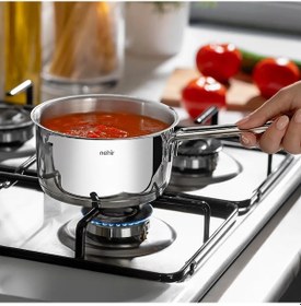 Resim Nehir Silver Çelik Sosluk 14 cm Kapaksız 