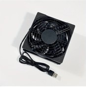Resim Willowhaven Siyah Wathai 120mm X 45mm Usb Soğutucu Fan: Alıcılar Dvr Xbox Tv Box Router 
