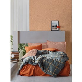 Resim Cotton Box Modern Çift Kişilik Nevresim Takımı Stark Tarçın 