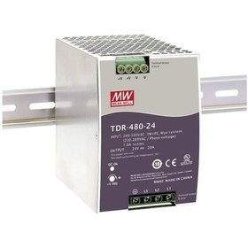 Resim Meanwell Tdr-480-24 Güç Kaynağı Gri 