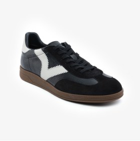 Resim Greyder Erkek Siyah Hakiki Deri Sneaker Ayakkabı 5Y1SA18270 