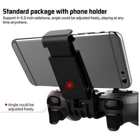 Resim Fastbuy Kablosuz Bluetooth Oyun Kolu - Android, İos, Tablet, Tv, Bilgisayar Uyumlu - Ergonomik Tutuş, 360 Joystick, Telesko 