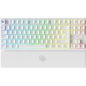 Resim Pusat Rapid Pro Monster Tactile Kırmızı Switch Kablolu RGB Mekanik Oyuncu Klavyesi 
