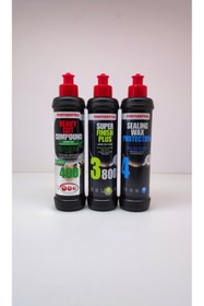 Resim Menzerna Detail Market Menzerna Yeşil 400 3800 Sealingwax Pasta Hare ve Boya Koruma Seti 250 ml 
