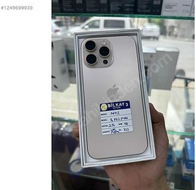 Resim Apple iPhone 16 Pro Max İkinci El YD | 256 GB | Çöl Titanyum 