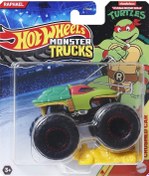Resim Hot Wheels Monster Trucks Canavar Kamyon Arabalar - Ninja Turtles Raphael Çok Renkli 