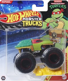 Resim Hot Wheels Monster Trucks Canavar Kamyon Arabalar - Ninja Turtles Raphael Çok Renkli 