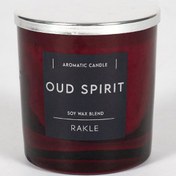 Resim Rakle Prive Oud Spirit Kokulu Mum - Kırmızı - 200 gr 