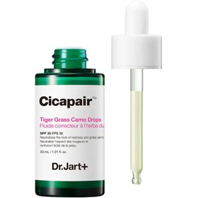 Resim Dr. Jart+ Cicapair Tiger Grass Cildi Yatıştırmaya Yardımcı Solüsyon SPF35 30 ml 