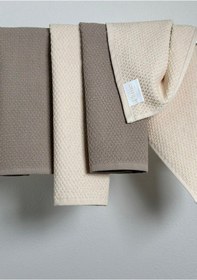 Resim Plumehome 4 Lü Taşgri El Havlusu Seti 30x50 Cm %100 Pamuk, Çeyizlik, Misafir, Mutfak, Hediyelik Diğer 