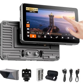 Resim Viltrox Dc-X3 6'' Hdmı/sdı 2000NIT Dokunmatik Kamera Üstü Monitör 