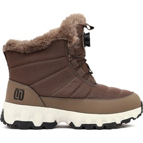 Resim Derimod Dry Kadın Vizon Bağcıklı Kalın Tabanlı Waterproof Outdoor Bot - Vizon / 