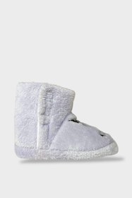 Resim Liger Çocuk Kuromi Nakış Detaylı Panduf Lila 