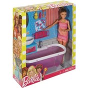 Resim Barbie Bebek ve Oda Setleri Dvx51 