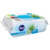 Resim Sleepy Aloe Vera Islak Havlu 120'li 