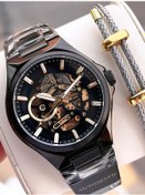 Resim Bigotti Otomatik Ve Kurmalı Çelik Karatma Ve Renk Atma Yapmaz 5 Atm Erkek Kol Saati Ebg.10683.4 Siyah 