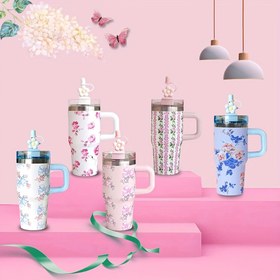 Resim 1 adet Sıcak 2 Nesil 14oz Fanhua Serisi Paslanmaz Çelik İzoleli Bardak Taşınabilir Araba Buz Master Bardak Pipetli Bardak 304 paslanmaz çelik izoleli dış mekan çift katmanlı spor bardağı Şükran Günü Sevgililer Günü 