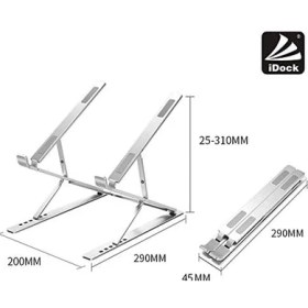 Resim Zenwaya Store N8 Iki Taraflı Ayarlı Katlanabilir Alüminyum Laptop Standı 