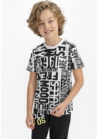 Resim Rolypoly Roly Poly 2371 2-8 Yaş Freedom Erkek Kısa Kol Pijama Takımı 