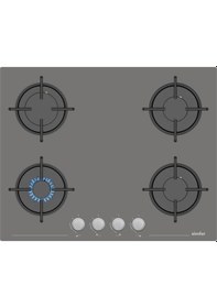 Resim Simfer 11 Fonksiyon Steam Master Gri 2'li Ankastre Set (8246 Fırın + 3656 Ocak) 