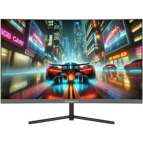 Resim Gamebooster GB-27C240FF 27" 0.5 ms Full HD Curved 240 Hz Oyuncu Monitörü 
