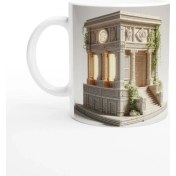 Resim Başak Burcu Baskılı Kahve Kupası - Burçlar Krallığı Şatosu Vs3 