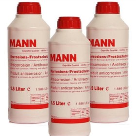Resim MANN Organik Kırmızı Antifriz 1.5lt(3 Adet 1.5lt Afaiyatıdır) 