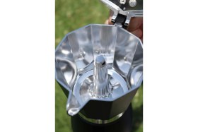 Resim Feyza Design 6'lı Mokapot Bigg Coffee Italyan Filtre Kahve Makinesi, Alüminyum, Hafif ve Dayanıklı 