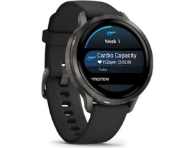 Resim Garmin Venu 4 - 41 mm Siyah Silikon Kayışlı 