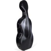 Resim Crossrock CRF4000CEFBK Carbon Fiber Composite 4/4 Çello Taşıma Çantası 