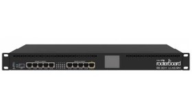 Resim Mikrotik 3011UiAS-RM 10xGbit LAN, L5, LCD, 1U, Rack Mount Router / Firewall / Hotspot 
